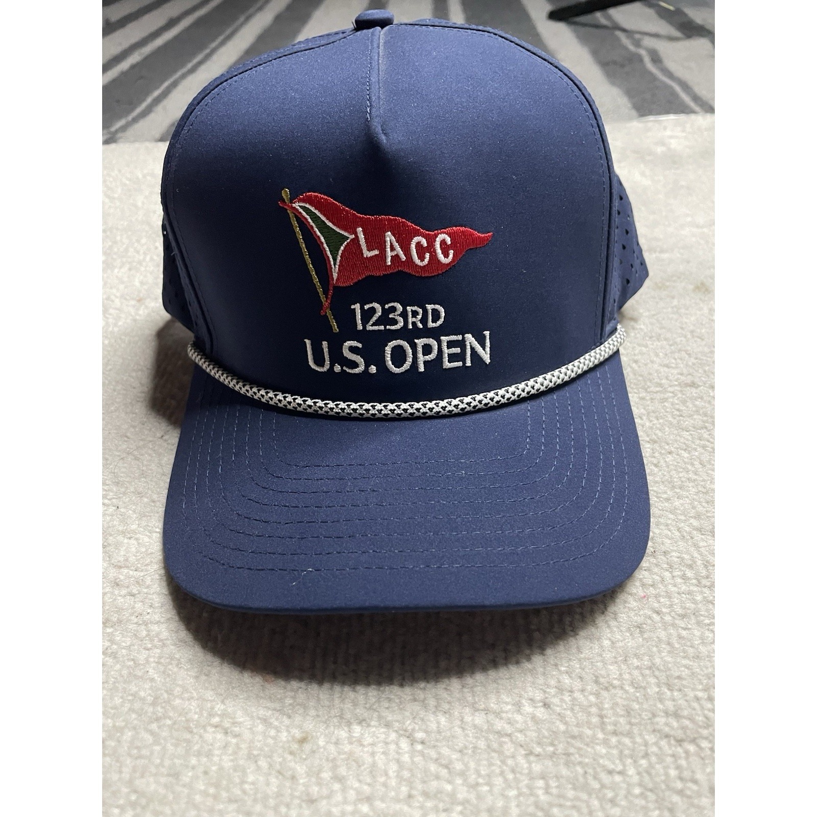 2023 Lacc Los Angeles La Country Club 123rd Us Open Mens Rope Hat Cap